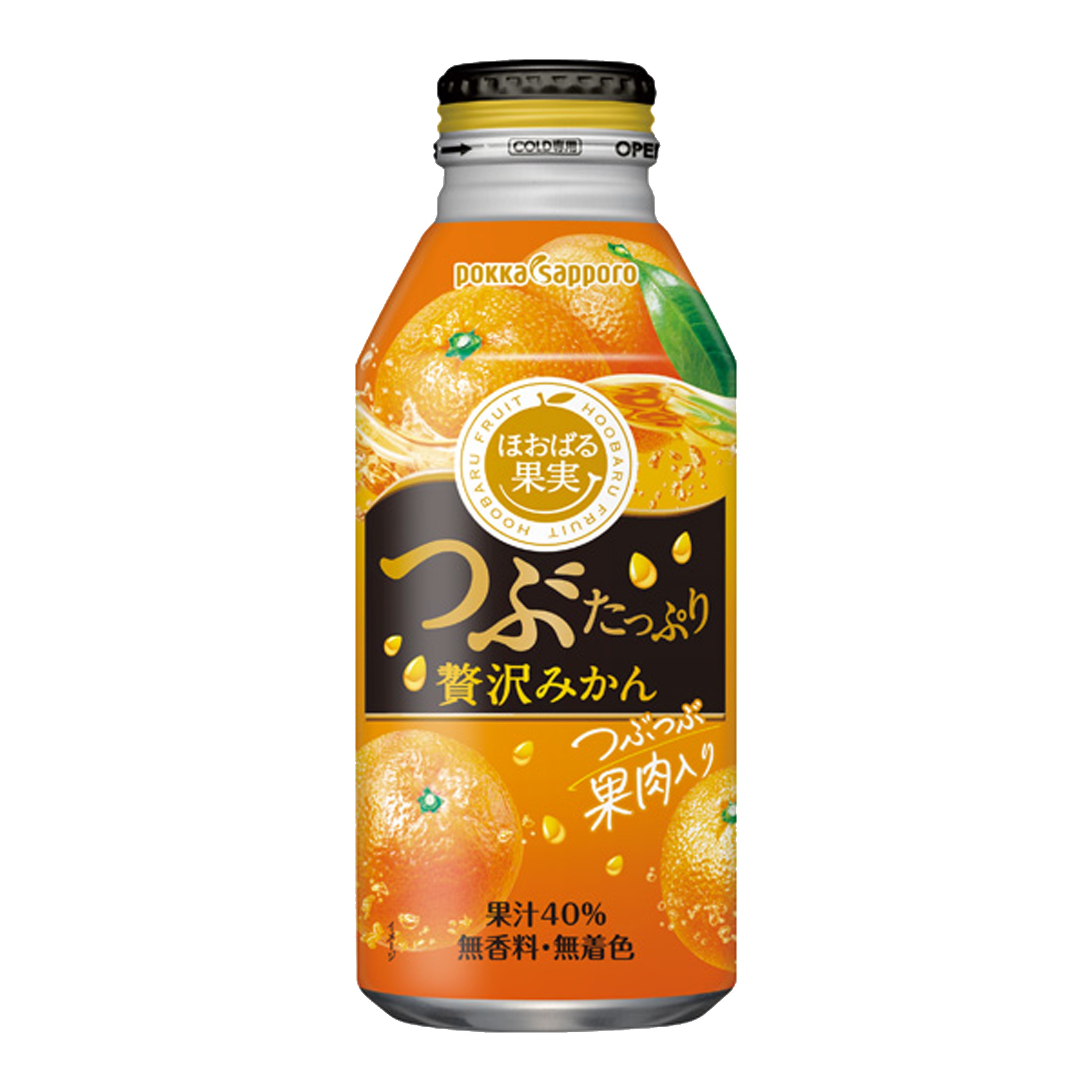 POKKA SAPPORO 果肉入蜜柑汁